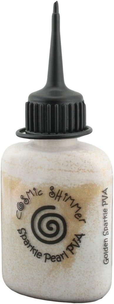Pearl PVA Glue - Golden Sparkle, 30ml