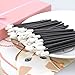 Kicosy Disposable Makeup Applicators Eyeshadow Applicators Disposable Mascara Wands Lip Brushes Dual Sided Eyeliner Makeup Brushes Make Up Brushes Applicators Brush Kit 200 Pieces
