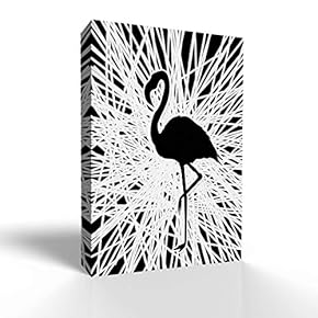 Abstract Line with Animal Painting for Bedroom Living Room