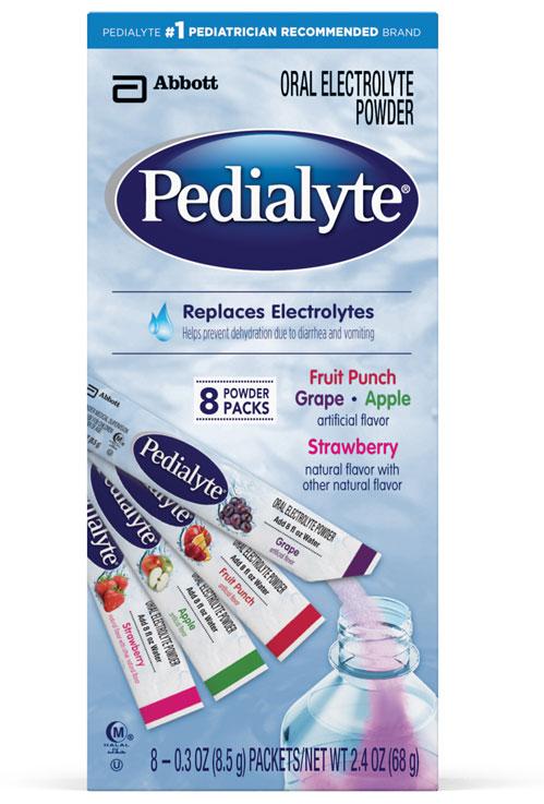 pedialyte zero sugar packets