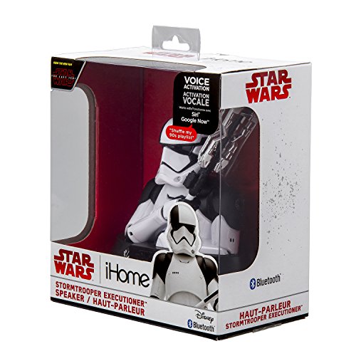 image for eKids Star Wars Storm Trooper Bluetooth Speaker for Kids and Adults, W