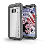 Ghostek Atomic Heavy Duty Rugged Waterproof Case Compatible with Galaxy S8 Plus - Black