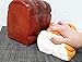 ibloom Pain du Matin Realistic Bread Loaf Slow Rising Jumbo Squishy Toy (Fraise, Strawberry Scented, 6.7 Inch) [Party Favors, Stress Balls, Birthday Gifts, Pretend Play for Kids, Girls, Boys, Adults]