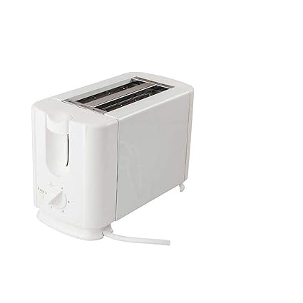 Baltra Crispy + BTT-212 700-Watt 2 Slice Pop Up Toaster (White)