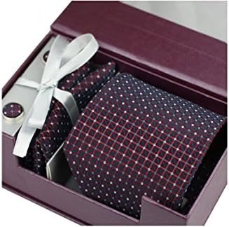 Polyester twill men's wedding business tie striped tie(gift boxes)