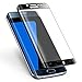 Galaxy S7 Edge Screen Protector,ALCLAP S7 Edge Tempered Glass Full Coverage 3D Curved High Definition Ultra Clear Film Anti-Bubble Screen Protector for Samsung Galaxy S7 Edge -Black
