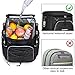 PENGDA Insulated Cooler Backpack Leakproof Soft Cooler Bag Lightweight Backpack for Lunch Picnic Hiking Camping Beach Park Day Trips (25Can, Black)