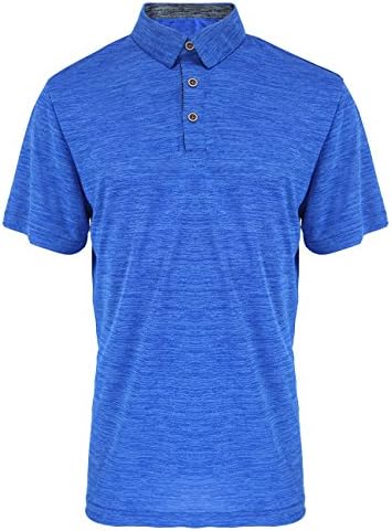 Men’s Golf Polo Shirts Short Sleeve Quick Dry Athletic Slim Fit T Shirts