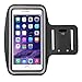 Sweatproof Sports Running Armband for iPhone 7 Plus 6s Plus 6 Plus, Android Samsung Galaxy S8 Plus, Note 3/4/5 (5.5 inch) With Adjustable Velcro, Reflective Workout Band, Key Holder & Screen Protector