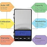 American Weigh Scales AWS Series Digital Pocket Weight Scale, Black, 200 x 0.01G