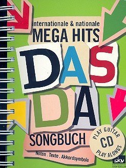 DAS DA - Songbuch inkl. CD 'Play Guitar' mit über 170 internationalen & nationalen Megahits [Musiknoten] (Ringbindung)