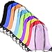 PAXCOO 10Pcs Cinch Sack Drawstring Backpack String Sinch Tote Nap Bag for Gym