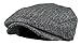 Men's Classic Herringbone Tweed Wool Blend Newsboy Ivy Hat