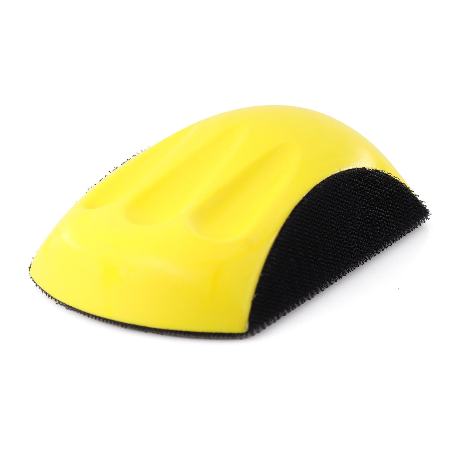 HOMESOM 1PC 6" Hand Sanding Block Hook & Loop Backing Pad Sandpaper Holder Hand Grinding Block