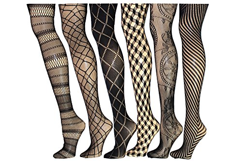 Frenchic seamless sexy fishnet lace stocking tights ext…