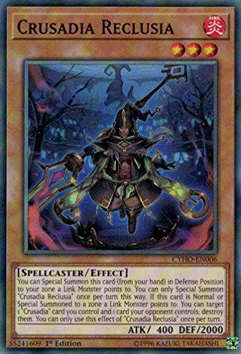 Yu-Gi-Oh! - Crusadia Reclusia - CYHO-EN006 - Common - 1st Edition - Cybernetic Horizon