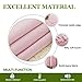 NICETOWN Living Room Blackout Curtains - Nursery Essential Thermal Insulated Solid Rod Pocket Blackout Panels/Drapes (Lavender Pink=Baby Pink, 1 Pair, 42 x 84 Inch)