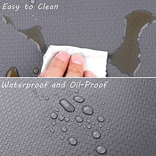 ALTOGEZE Shelf Liner Waterproof,Drawer Liner Washable,No Odor EVA