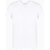 AX Armani Exchange Men's Solid Colored Basic Pima Crew Neck