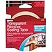 3M Interior Transparent Weather Sealing Tape, 1.5-Inch by 10-Yard