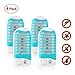 Bug Zapper of Night, Gnat Trap 110V, Electronic Bug Zapper Indoor Bug Zapper Electronic Insect Killer Eliminates Most Flying Pests, Mosquito & Insect Killer (4 packs)