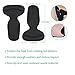 High Heel Pads (8 pcs) - High Heel Inserts, Heel Shoe Inserts, Heel Grips, Heel Cushion Inserts, Metatarsal Foot Pads, Heel Snugs for Women - Blister Prevention & Improve Shoes Too Big (Black)