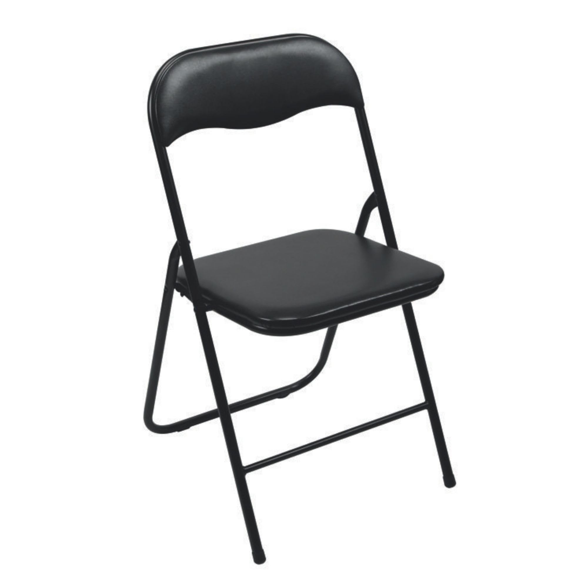 TOOLLAND - FP168B Tolland Folding Chair, Black, 38 cm x 43 cm x 78 cm, Dimensions 176664