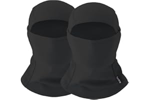 rooyvany Fleece Kids Balaclava Ski Mask - Winter Face Mask for Boys Girls - Windproof Neck Warmer for Skiing Running Cycling