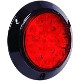 Maxxima M42321R Red 4" Round Stop/Tail/Turn Light