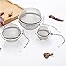 Lyxa SR 3 Pack Piece Set Stainless Steel Mesh Tea Ball Tea Infuser Strainers Tea Strainer Filters Tea Interval Diffuser for Tea (3 Pack Different Sizes)