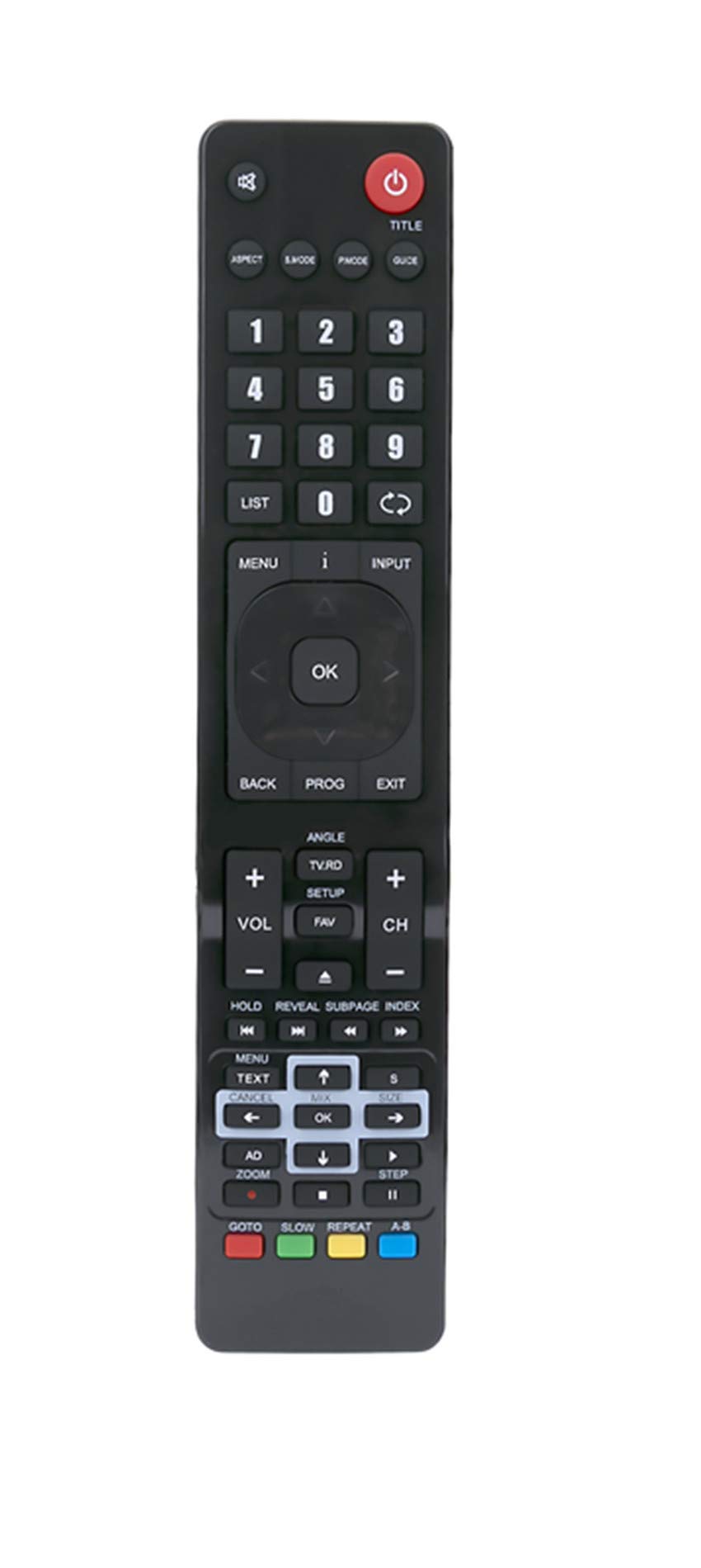 Vinabty RM-C3174 Remote Suits for JVC TV LT-22C540 LT-24C340 LT-42C550 LT-49C550 LT-50C550 LT-55C550 LT-32C350 LT-40C550 LT-40C551 LT-32C351 LT22C540 LT24C340 LT42C550 LT49C550 LT50C550