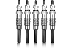 TIKSCIENCE 5Pcs Glow Plug Replacement Fit for Mercedes-Benz 190D 240D 300CD 300D 300SD 300SDL 300TD, Diesel Glow Plug Replace 0250201039
