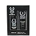 ZEUS Travel Beard Shampoo & Conditioner Combo for Men, Grooming Set with Green Tea & Essential Oils, Softens, Hydrates & Moisturizes Facial Hair (Made in USA) Verbena Lime