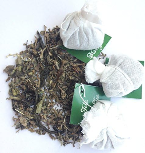 Divine Immunity : by Miraayas Fine Tea | An Indian Classic Tea with a Green Twist | Immunity Booster &amp; Super Anti Oxidant | Garden Fresh Direct From The Himalayas | 20 Hand Crafted Muslin Tea Bag