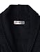 H2H Mens Slim Fit Shawl Collar Knit Cardigan with Elbow Patch Navy US XL/Asia XXL (CMOCAL07)