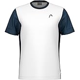 HEAD Slice Boys Tennis T-Shirt - White/S