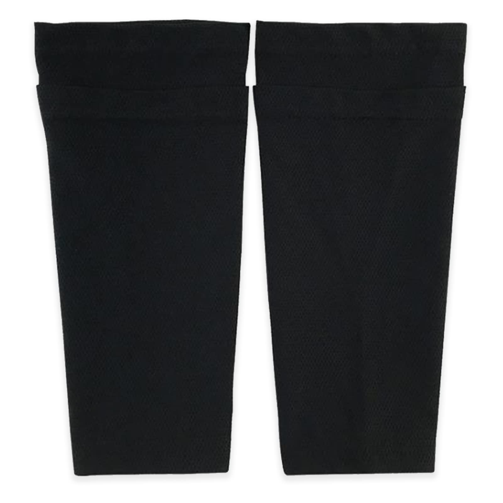 SZXMDKH Football High Elastic Sleeves, Youth Boys Girls Shin Pad Sleeves for Football Games(Black)