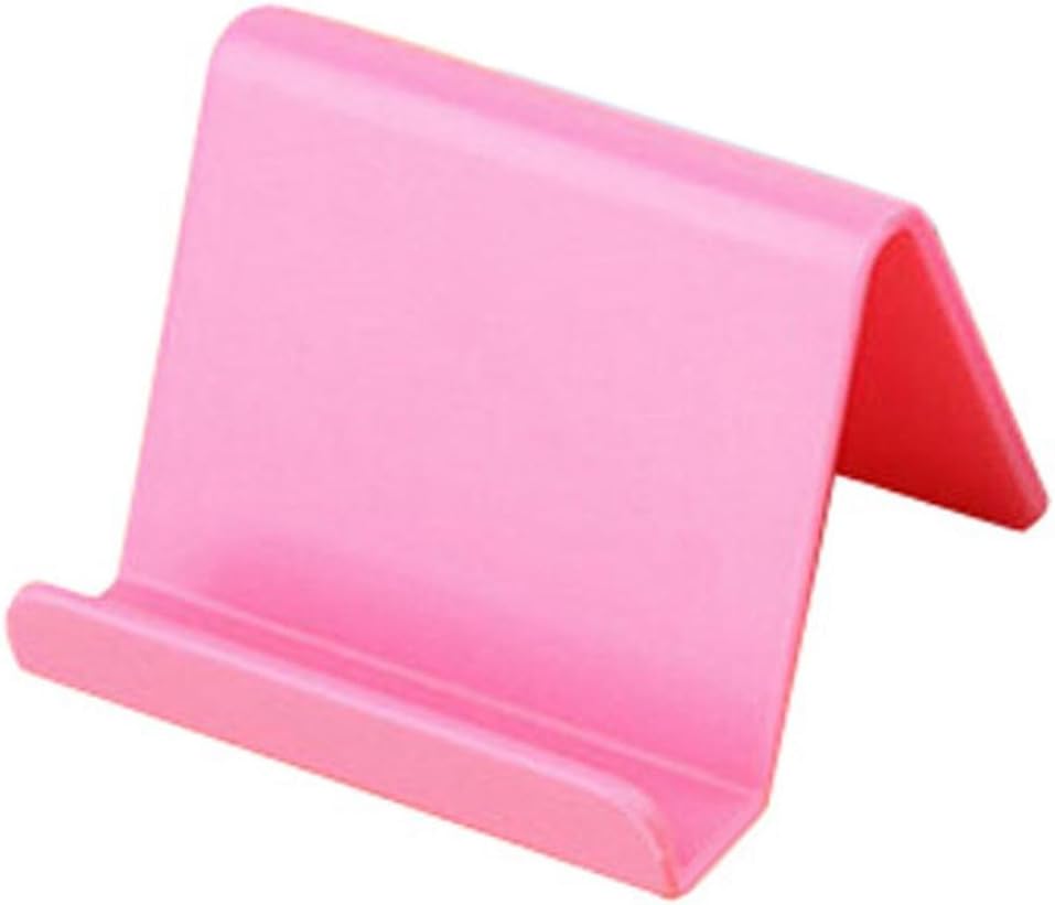 Mobile Phone Holder Candy Mini Portable Fixed Holder Home Supplies (Pink)