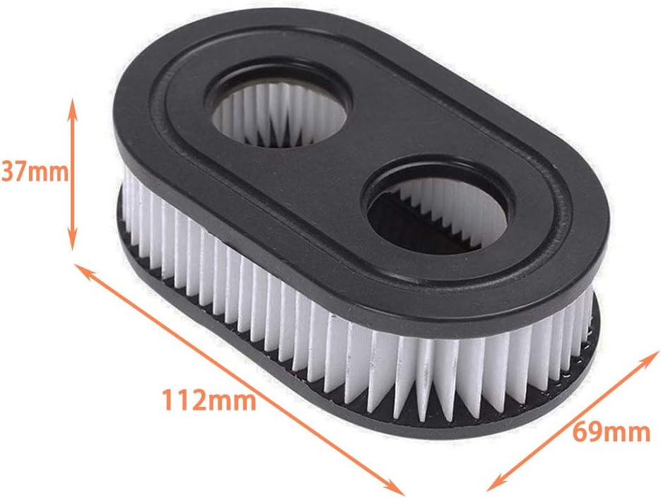 SWNKDG 2ST Air Cleaner + Spark Plugs for Briggs & Stratton Engines 550E 550EX Eco-Plus 575EX Series Replaces 798339 798452 593260 093000er 09P0000 Engine 4247 5432 5432K - Image 4