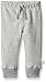 Burt's Bees Baby Baby Sweatpants, Knit Jogger Pants, 100% Organic Cotton, Heather Grey Loose Pique, 18 Months