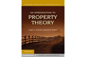 An Introduction to Property Theory (Cambridge Introductions to Philosophy and Law)