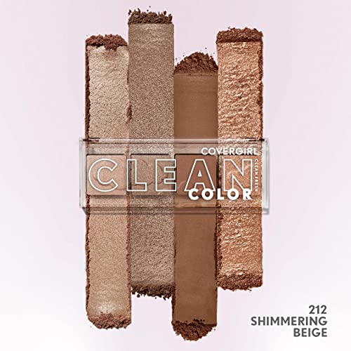COVERGIRL Clean Fresh Clean Color Eyeshadow Eyeshadow, Eyeshadow