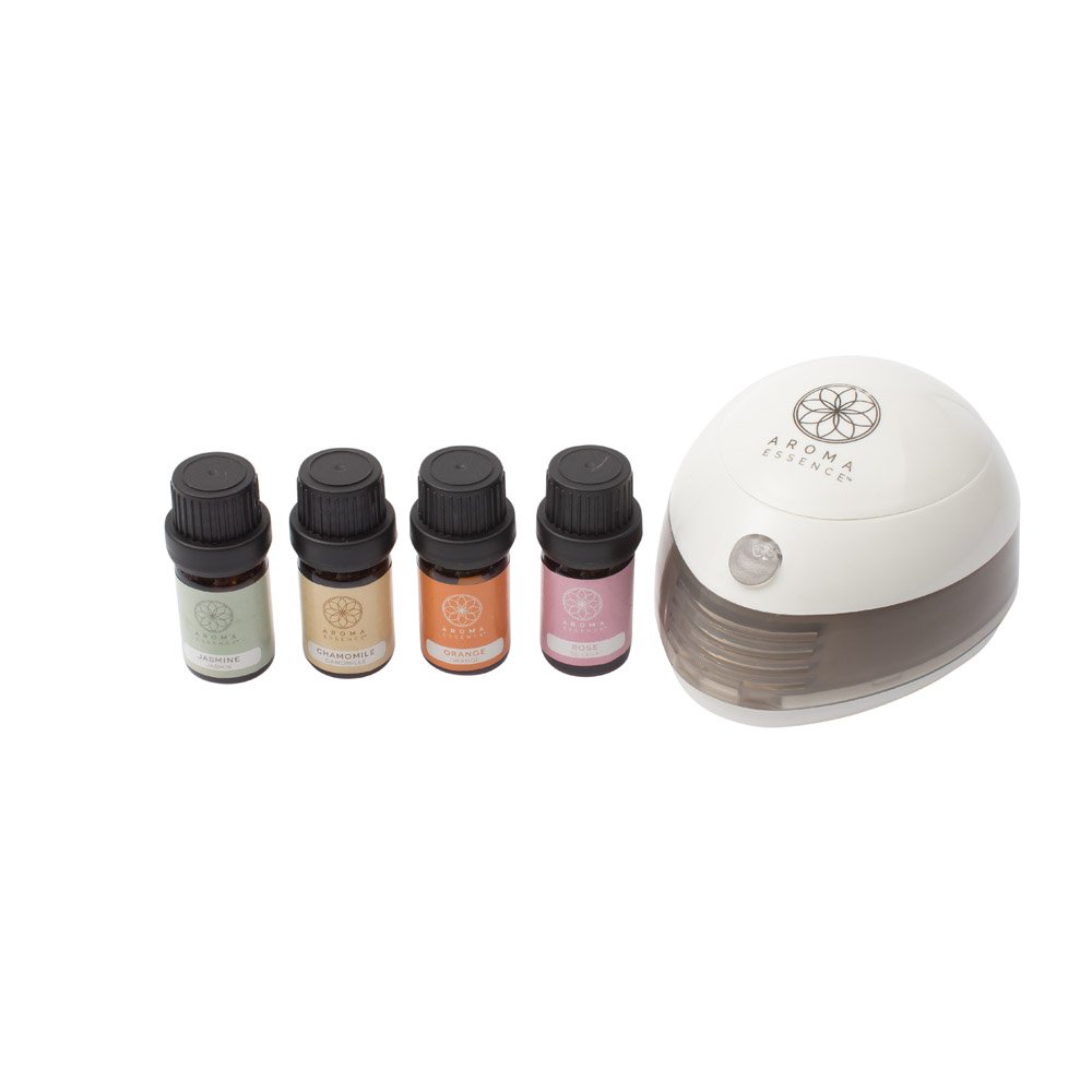 Amazon Com Aroma Essence Essential Oil Set Aromatheraphy Diffusers Jasmine Orange Chamomile Rose Beauty