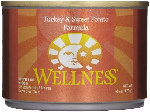 Wellness Complete Health Natural Wet Canned Dog Food Turkey &amp; Sweet Potato Recipe - 24x6oz by Wellness Complete Health