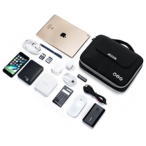 image for BAGSMART Universal Travel Cable Organizer Electronics Accessories Carr