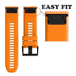 NotoCity Compatible Fenix 5 Band 22mm Width Soft