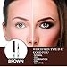 Arishine Eyebrow Tattoo Pen Microblading Eyebrow Pencil Tattoo Brow Ink Pen with a Micro-Fork Tip Applicator Creates Natural Looking Brows Effortlessly and Stays on All Day