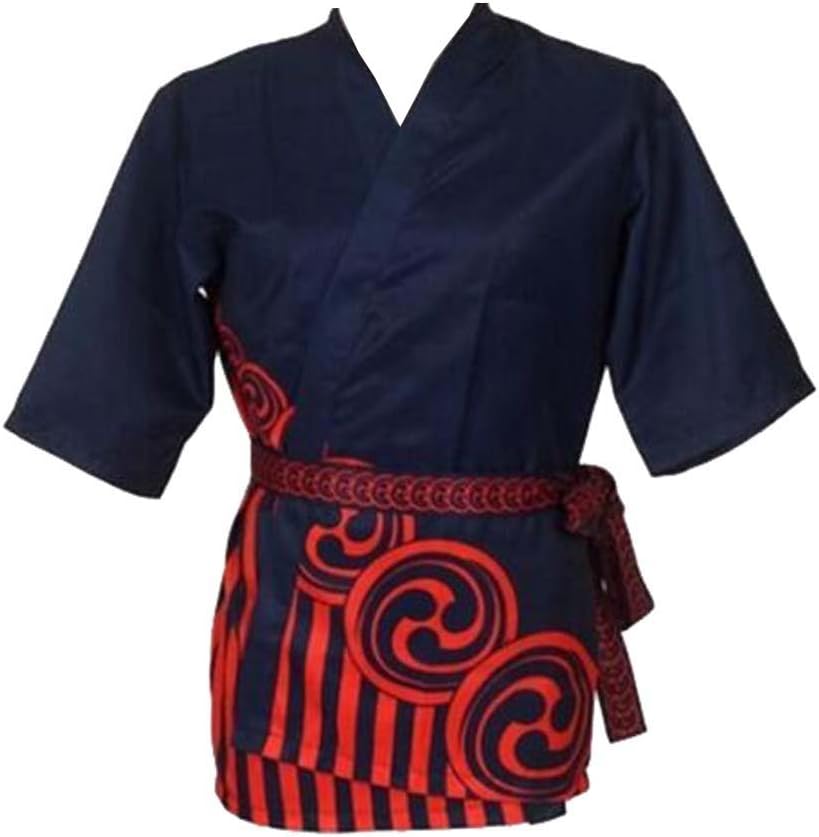 DRAGON SONIC Japanese Sushi Chef Coat Uniforms [ L Size for Unisex ] - Kitchen Uniforms - B