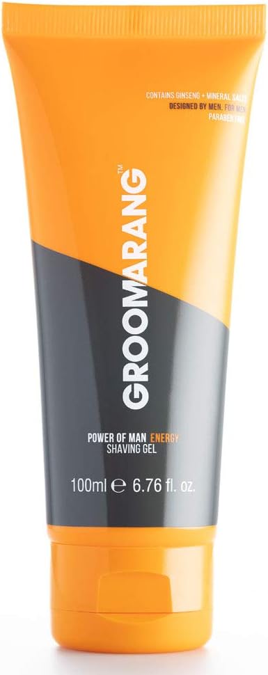 Groomarang Power of Man 'Energy' Shaving Gel 100ml, 100 ml (Pack of 1)