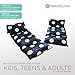 MOOSENG Lounger Cover – Inflatable Air Bed, Floor Mattress or Bean Bag Chair Alternative. Black and White Polka Dot Pattern Makes it Fun and Stylish